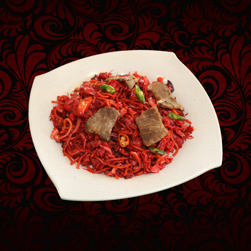 Mee + Kway Teow -Goreng Merah (MUTTON) Mee + Kway Teow -Goreng Merah (MUTTON)